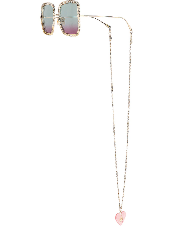 GUCCI Chain Outstanding Charm Sunglasses