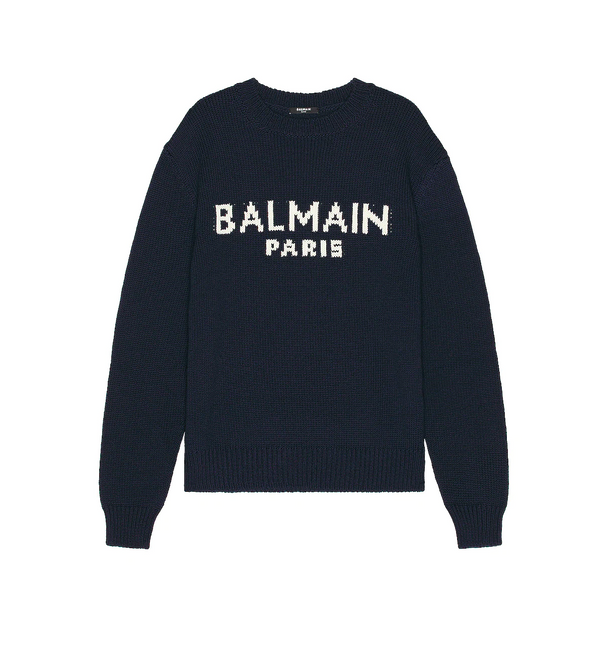 BALMAIN Merino Crewneck