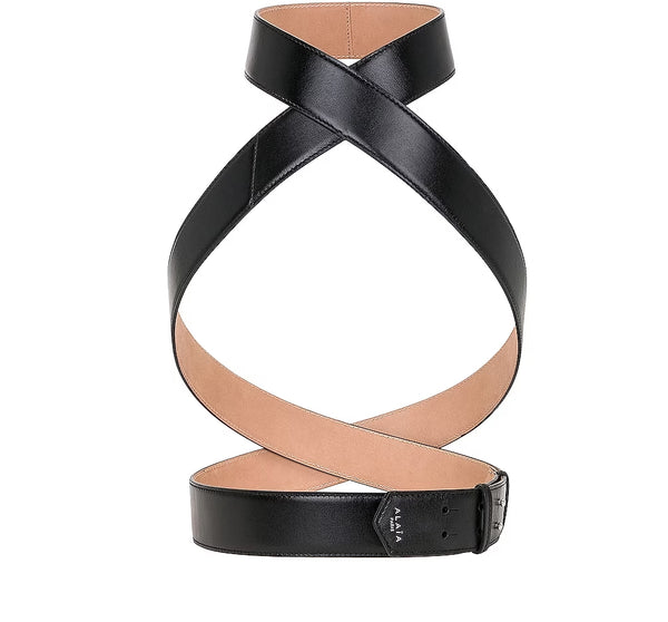 ALAÏA One Piece Leather Belt