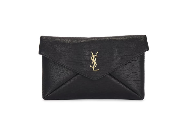 SAINT LAURENT Saint Lauren Large Cassandre Envelope Pouch