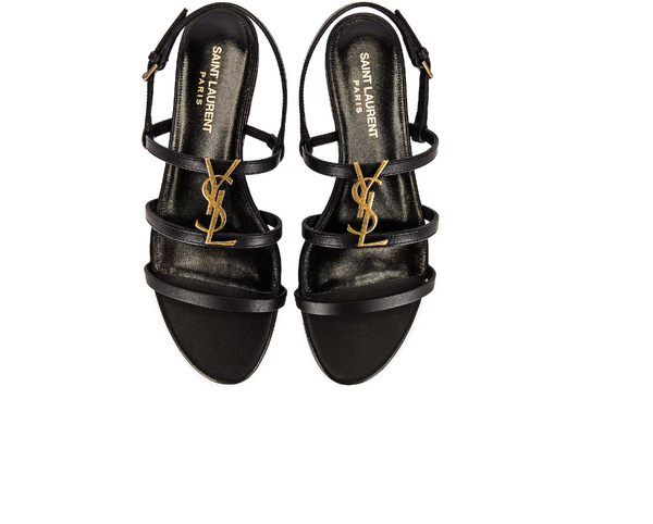 Cassandra Leather Flat Sandals