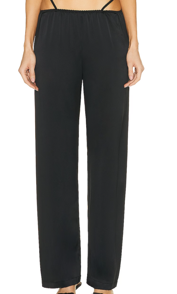 Crystal Thong Wide Leg Pant