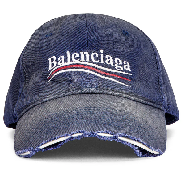 Political Destroyed Baseball Hat