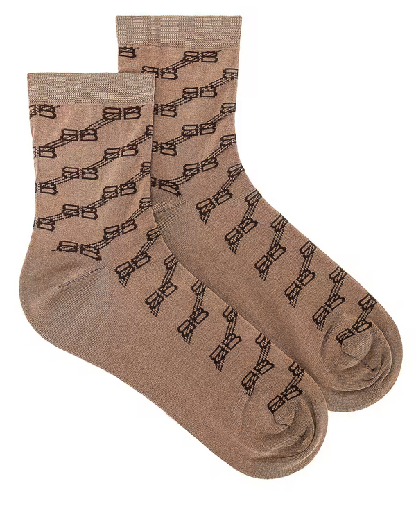 BB Monogram Sock