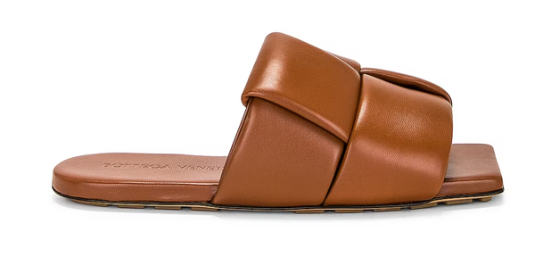 Bottega Veneta Patch Mule Flat Sandal