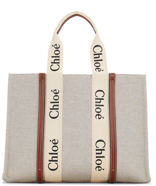 Chloe Large Woody Tote Bag