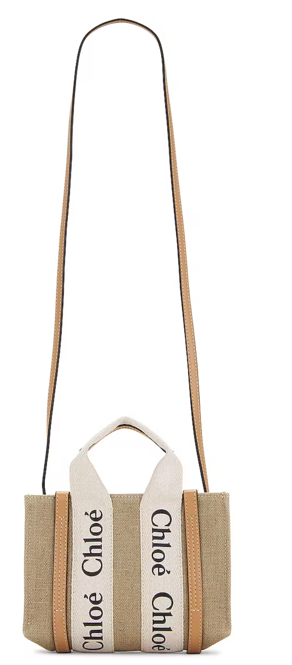 Chloe Mini Woody Tote Bag