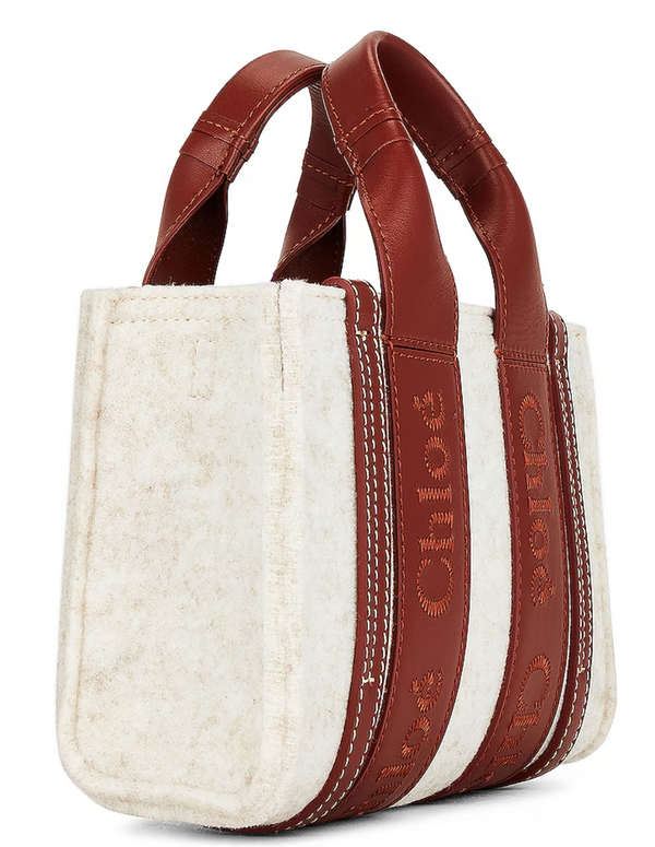 Chloe Mini Woody Felt Tote