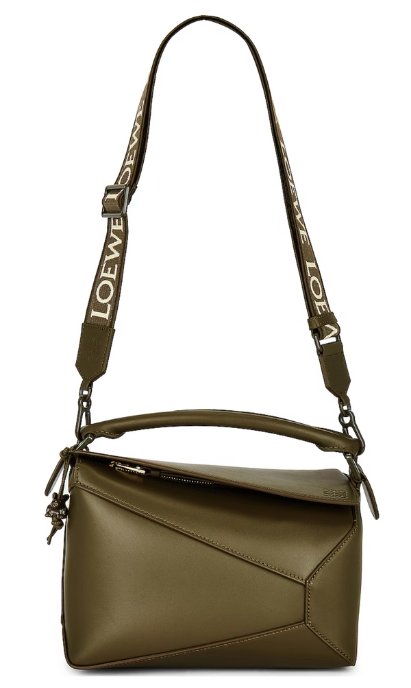 Loewe Puzzle Edge Monochrome Small Bag
