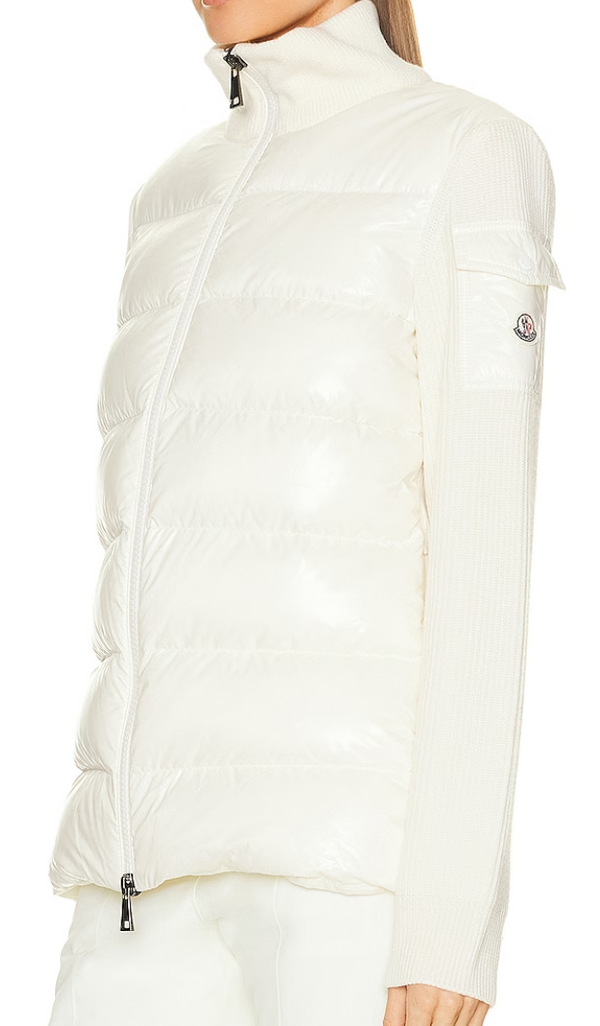 Moncler Zip Up Cardigan
