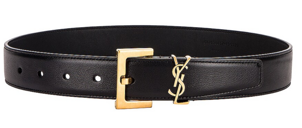 Saint Laurent Monogramme Belt