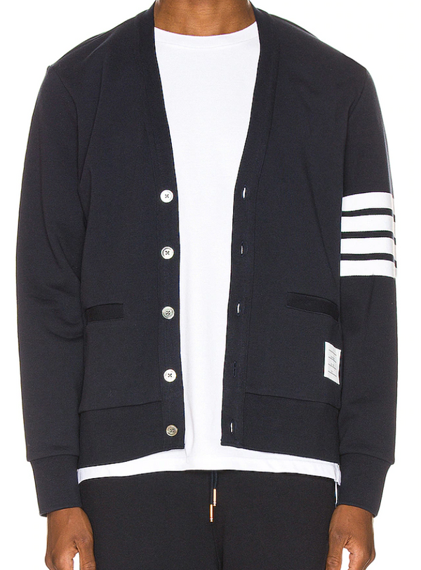 Thom Browne Jersey Cardigan