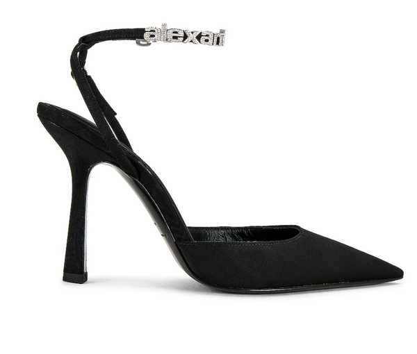 Alexander Wang Delphine 105 Logo Strap Pump