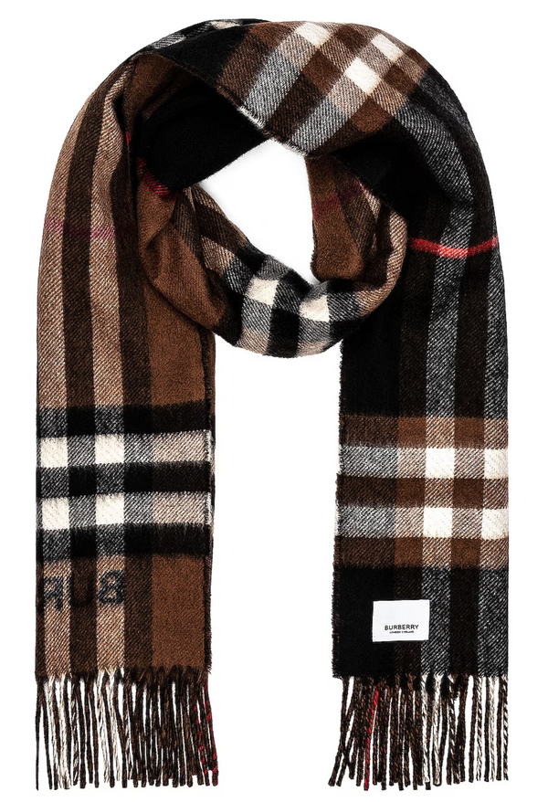 Burberry Giant Check Lateral Split Scarf