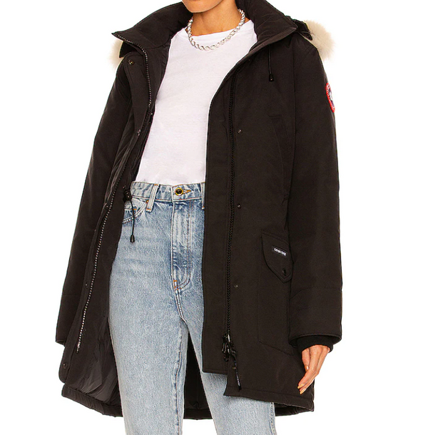 Canada Goose Trillium Parka With Coyote Fur